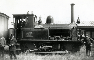 170199 Afbeelding van de stoomlocomotief nr. 510 (serie 500-516) van de S.S. (later serie 6800, nrs. 6801-6817 van de ...